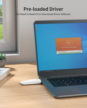 Charger l'image dans la galerie, ioGiant AX1800 USB WiFi 6 Adapter Easy Setup on Windows 11 and 10 with Preloaded Driver No Need to Read CD or Download Driver Software